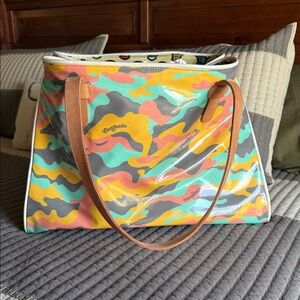 Retired Camo/Sugar Skull Consuela Overnight Bag